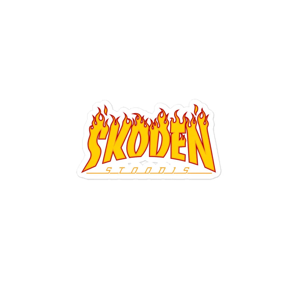 SKODEN Fire Sticker