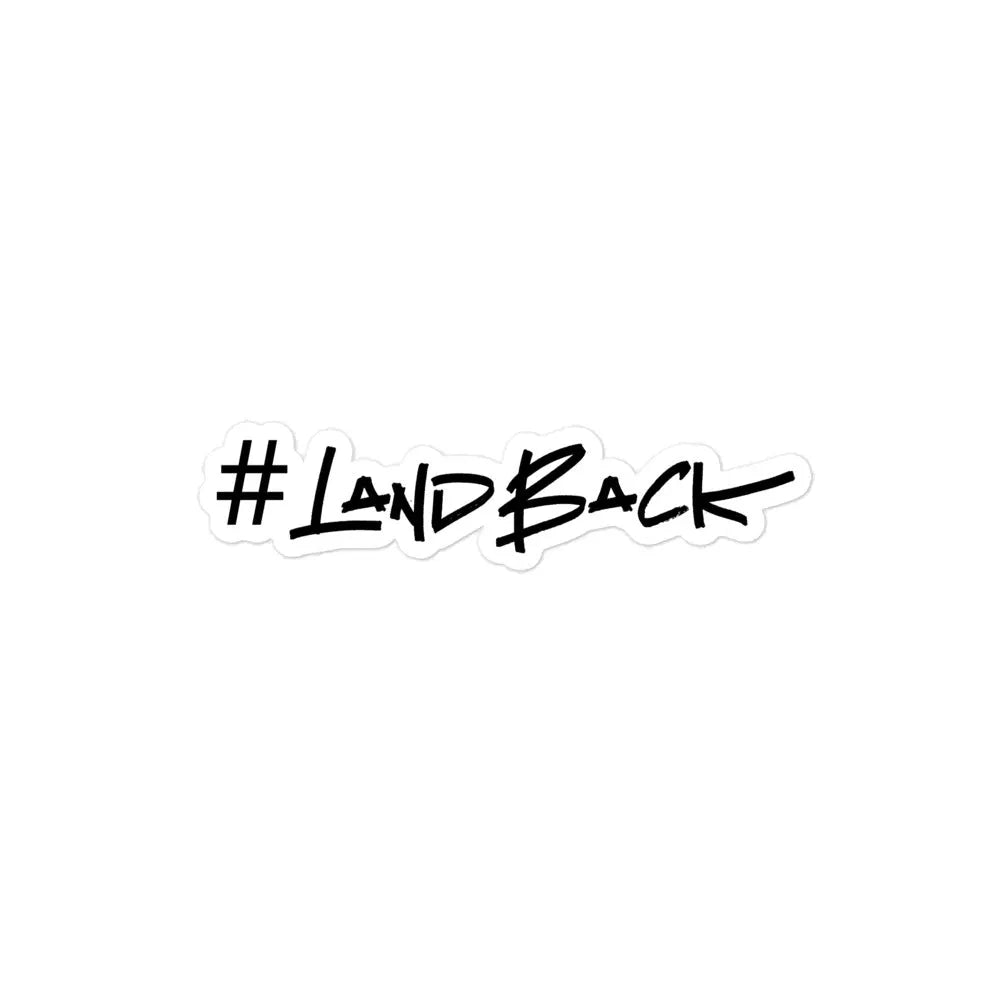 #Landback Sticker