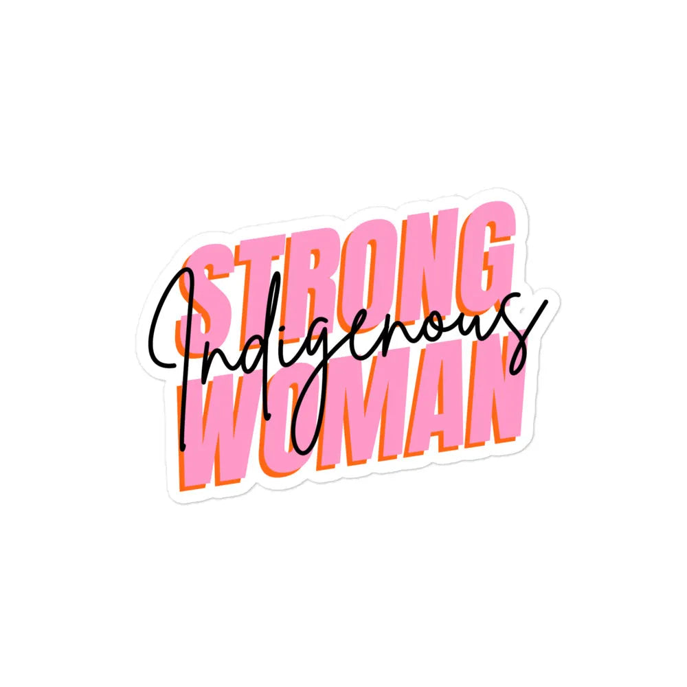 Strong Indigenous Woman