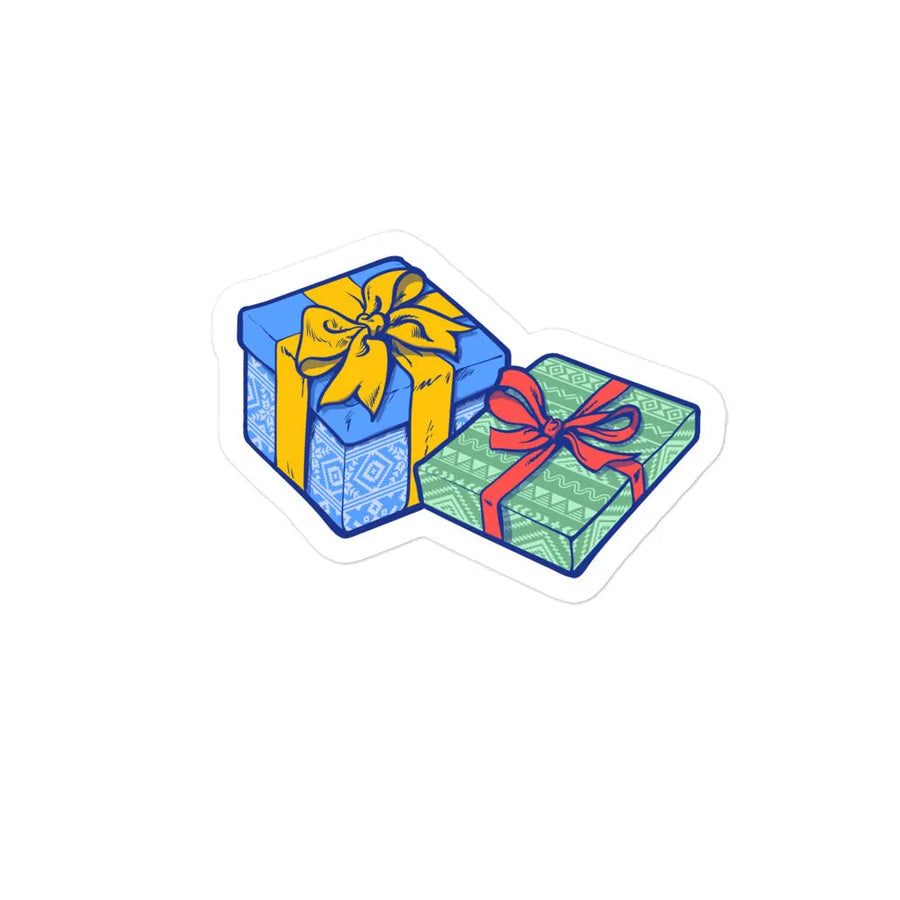 Nishmas Gifts Wrapped Sticker