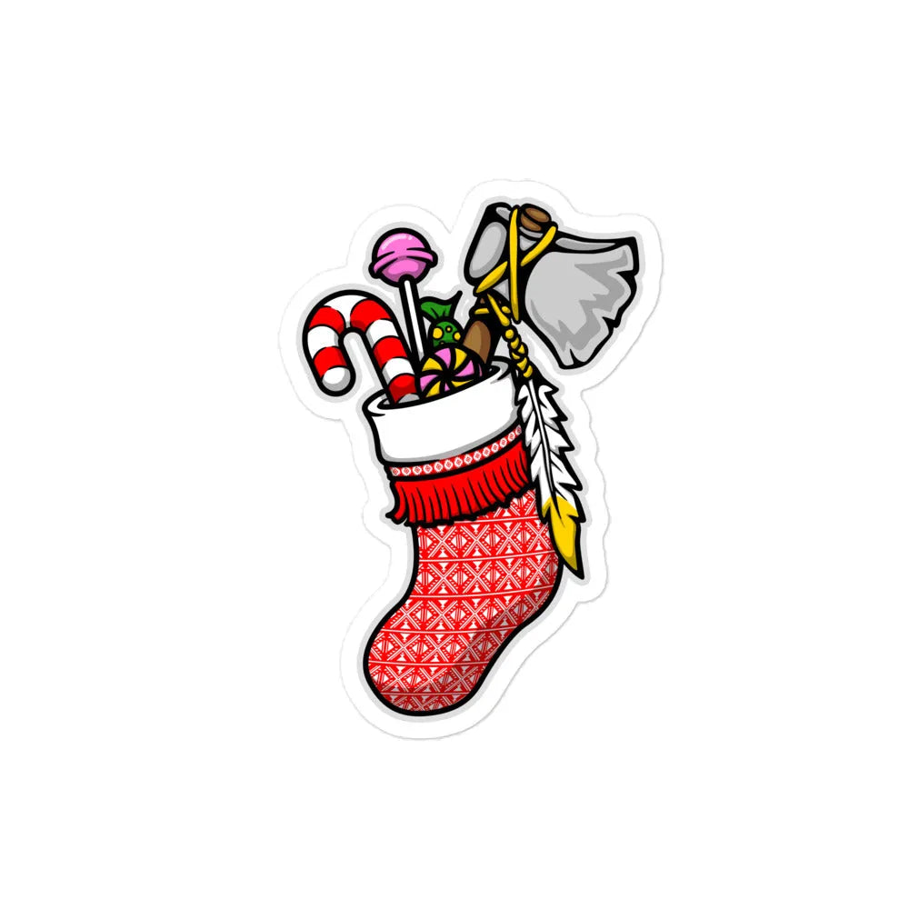 Little Warrior Stocking Sticker