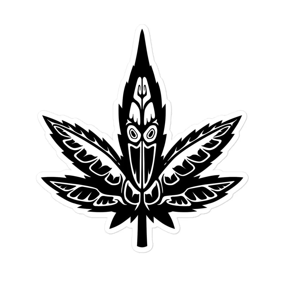 native Cana Leaf Sticker