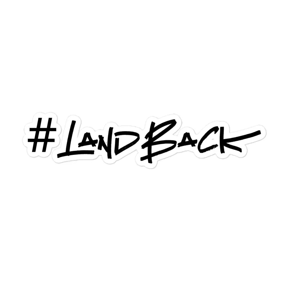 #Landback Sticker