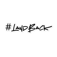 Thumbnail for #Landback Sticker