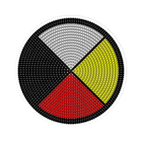 Thumbnail for Beaded Medicine Wheel Sticker