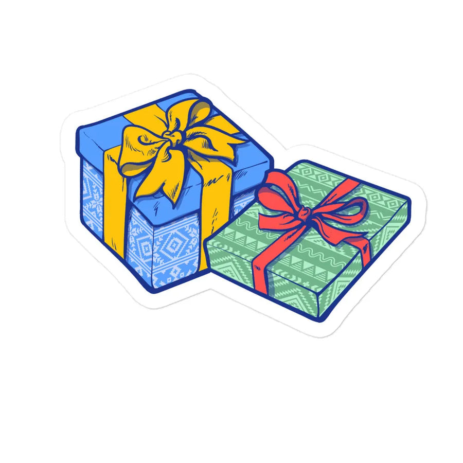 Nishmas Gifts Wrapped Sticker