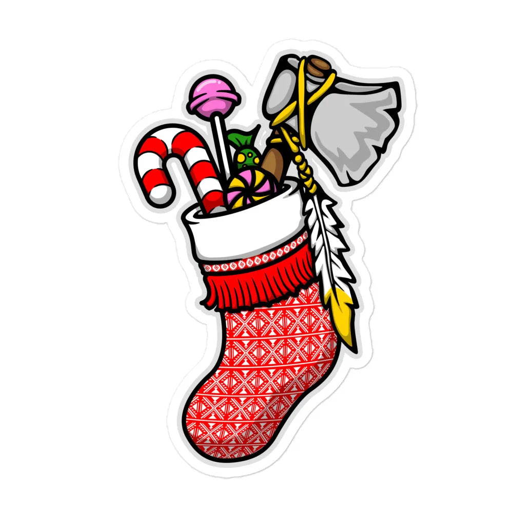 Little Warrior Stocking Sticker