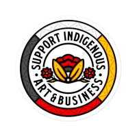 Thumbnail for Support Indigenous Art & Business Sticker