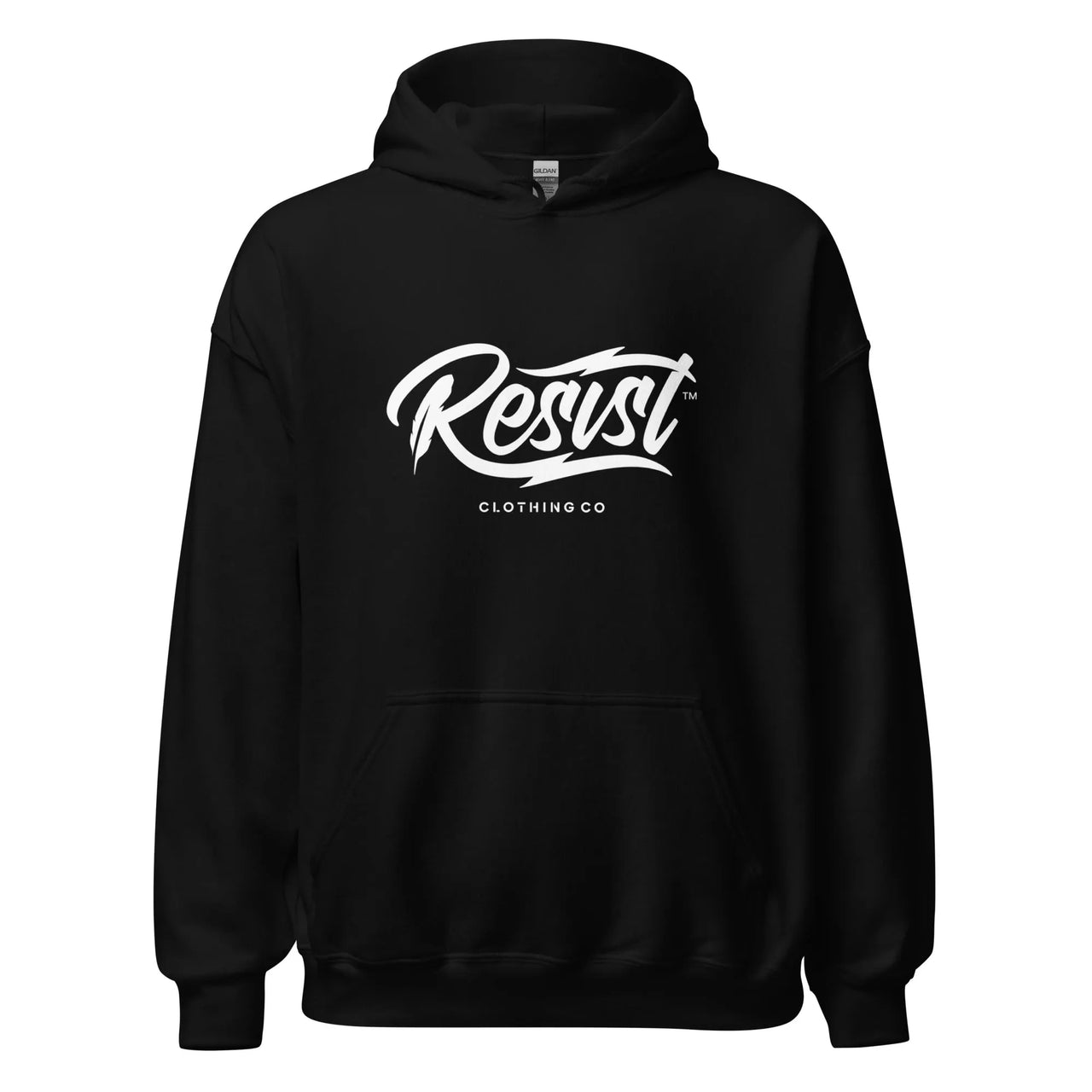 RESIST Logo Print Hoodie