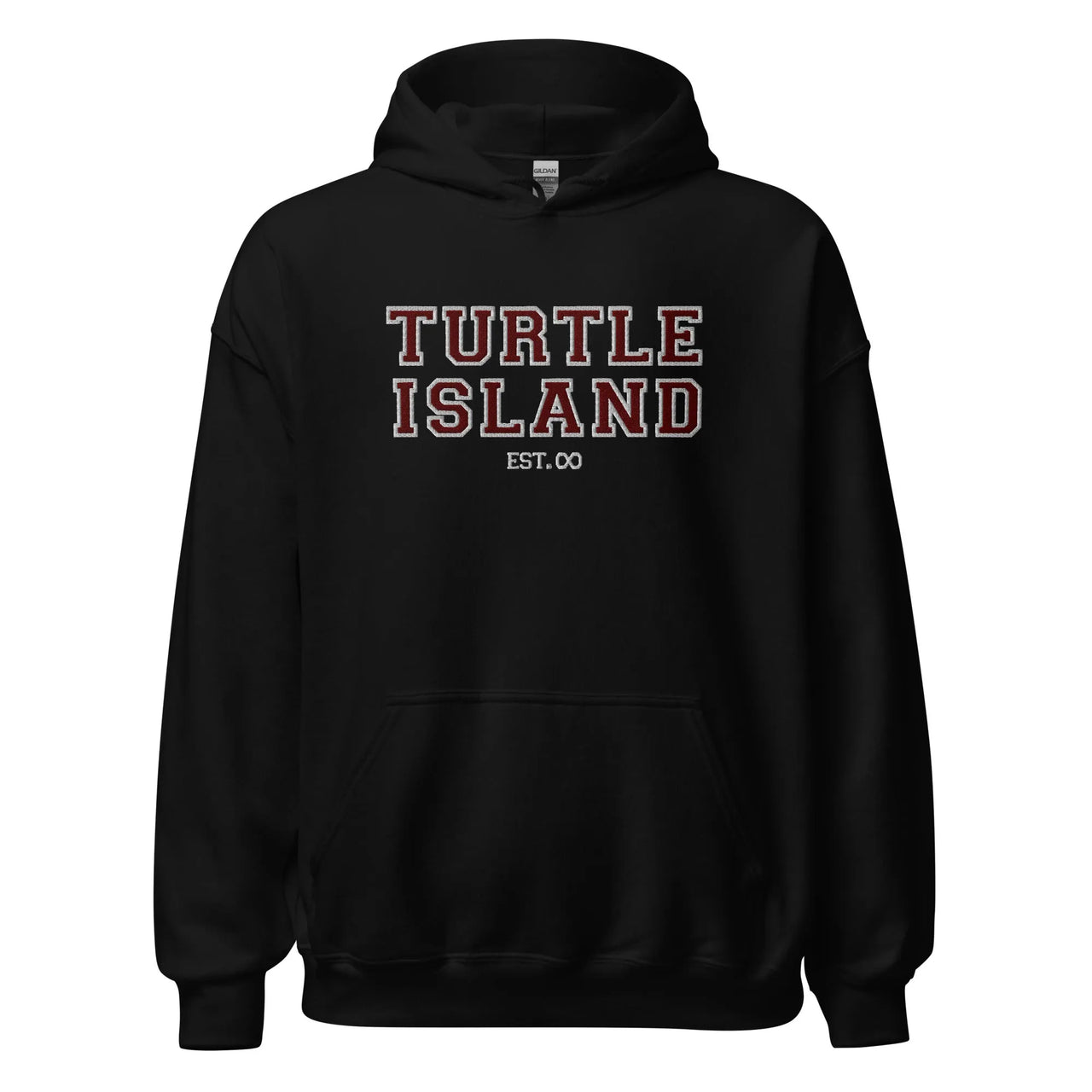 Turtle Island Embroidered Varsity Colourway Hoodie