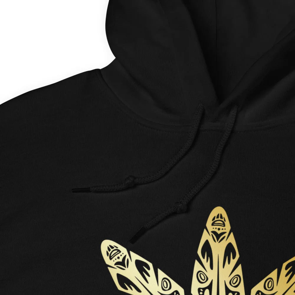 GOLD Tri-feather Hoodie