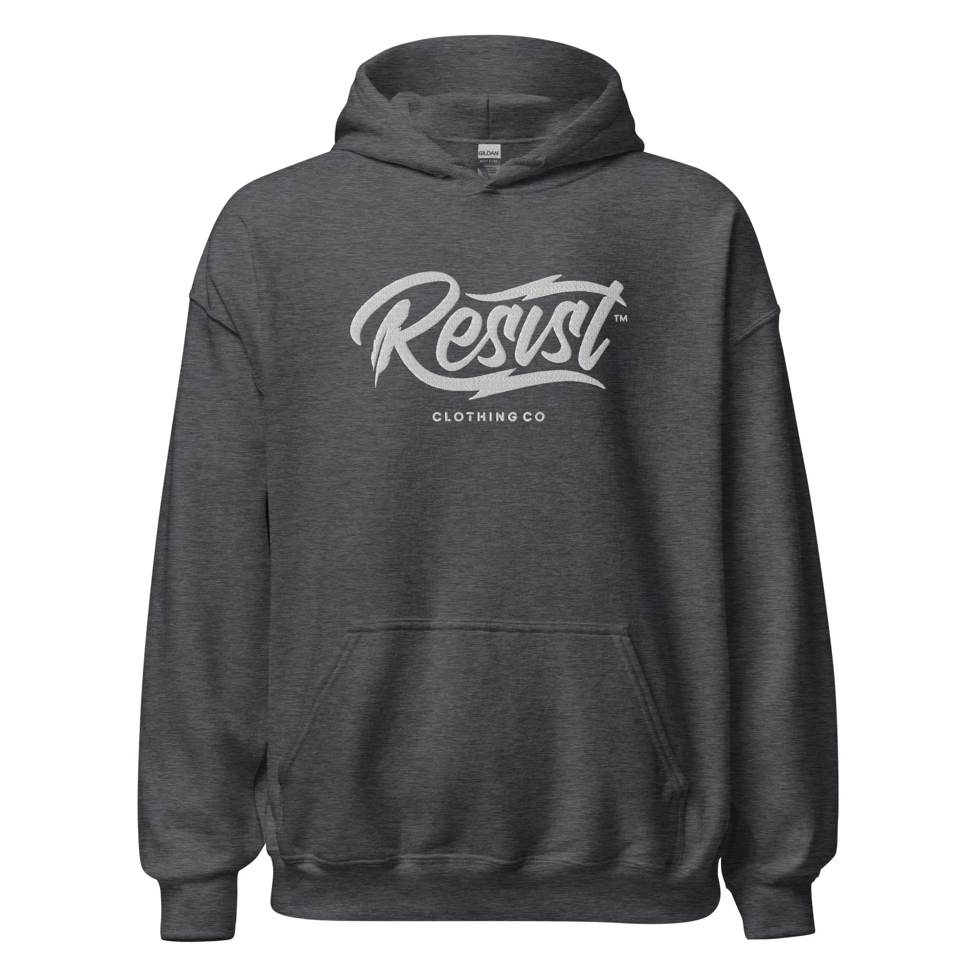 Embrodiered Resist Classic Hoodie