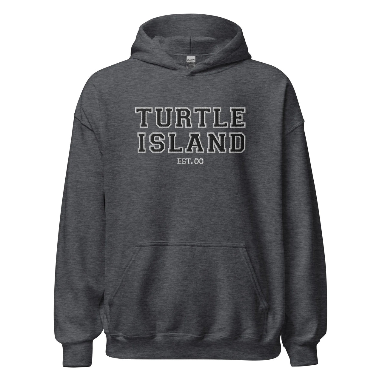 Turtle Island Embroidered Varsity Colourway Hoodie