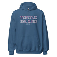 Thumbnail for Turtle Island Embroidered Varsity Colourway Hoodie