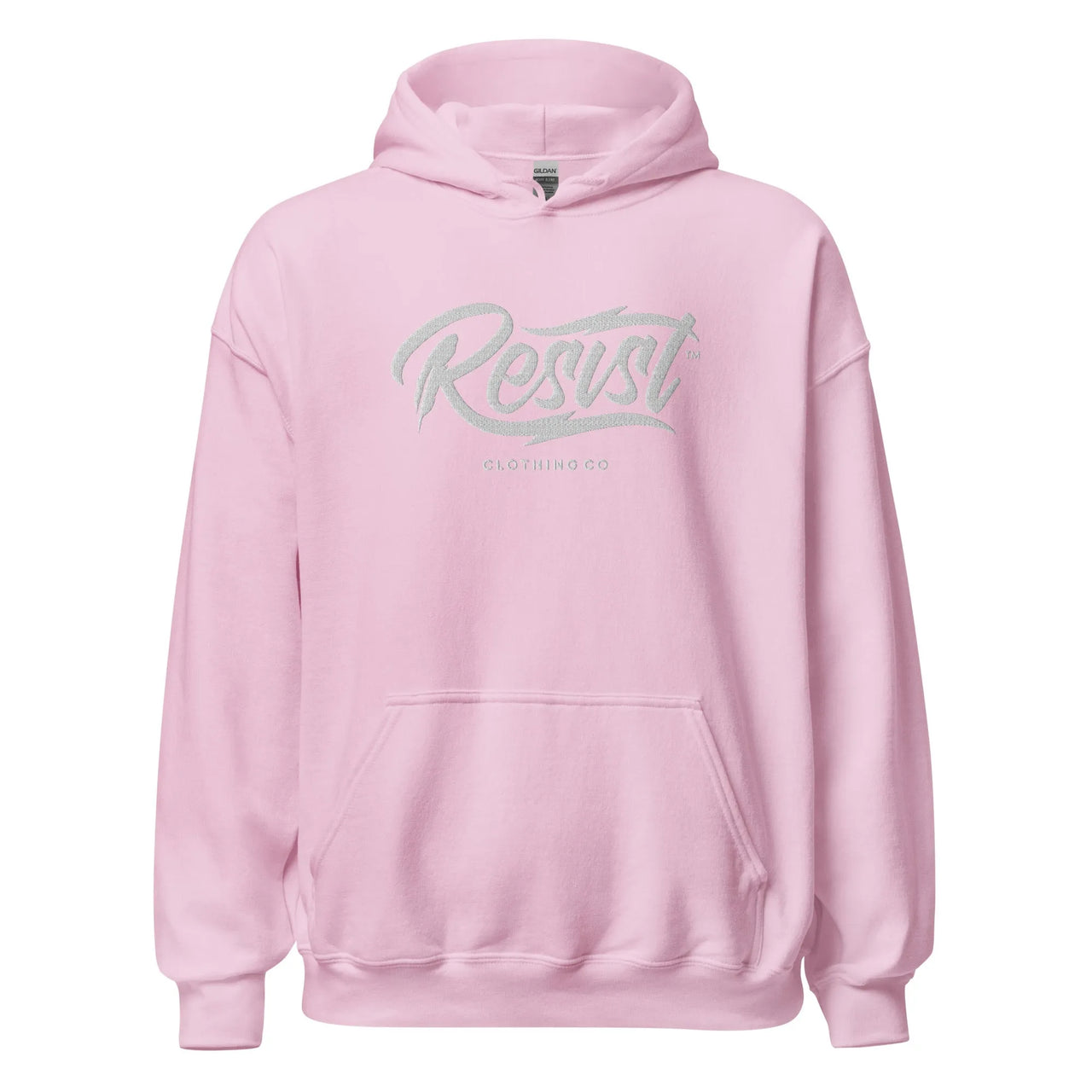 Embrodiered Resist Classic Hoodie