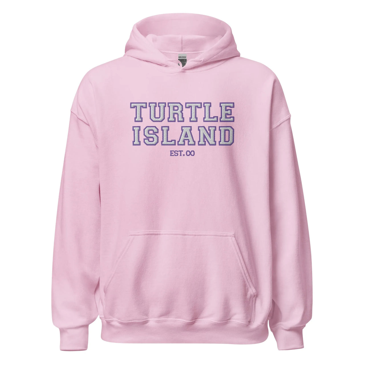 Turtle Island Embroidered Varsity Colourway Hoodie