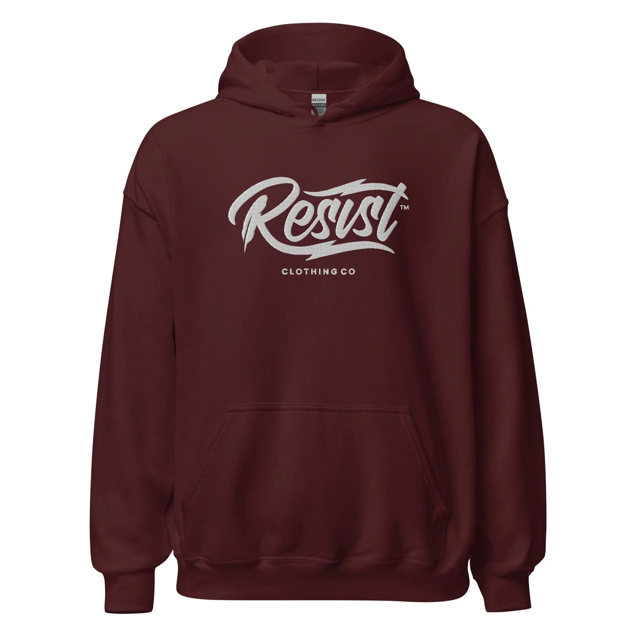 Embrodiered Resist Classic Hoodie