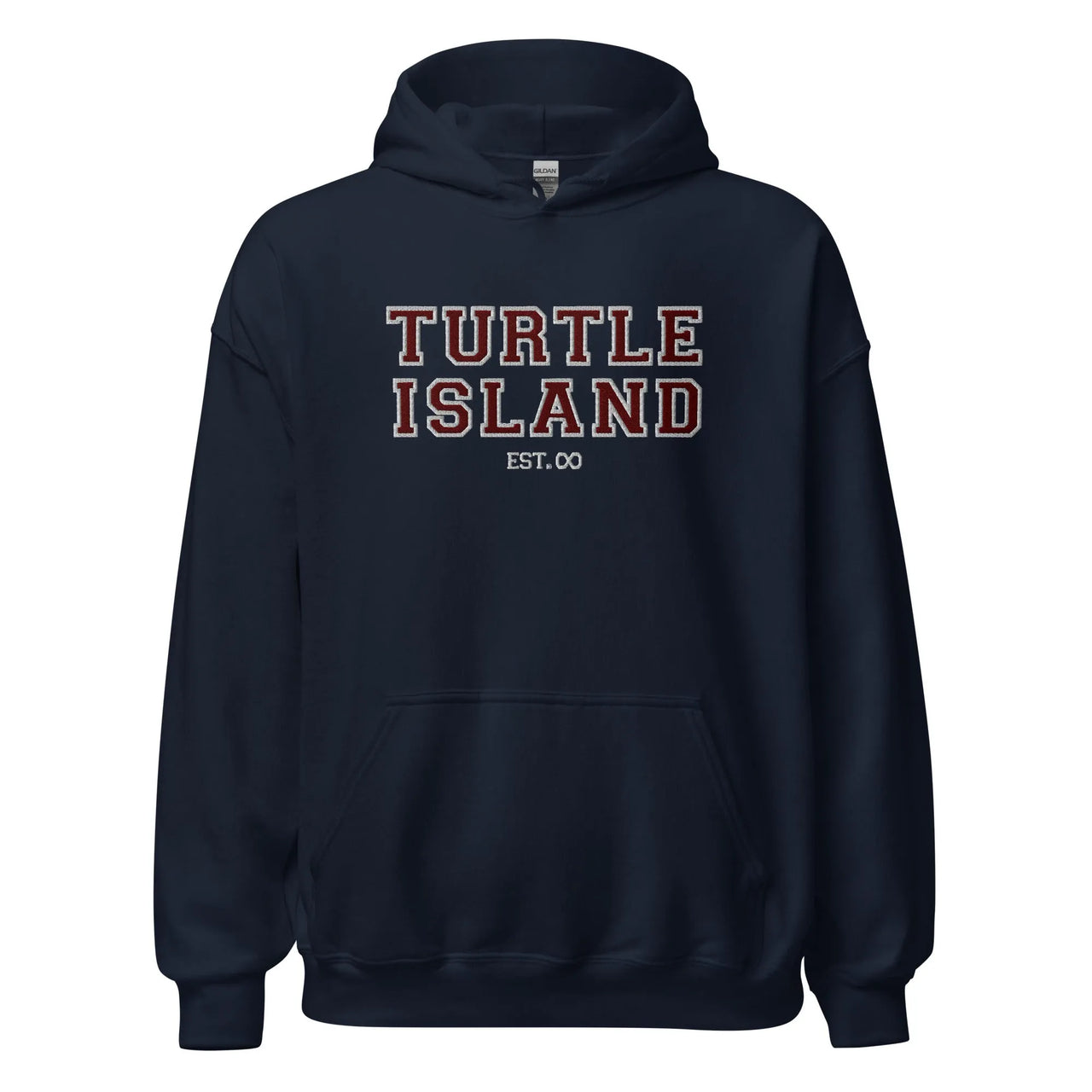 Turtle Island Embroidered Varsity Colourway Hoodie