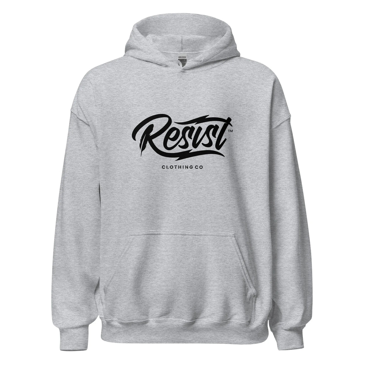 RESIST Logo Print Hoodie