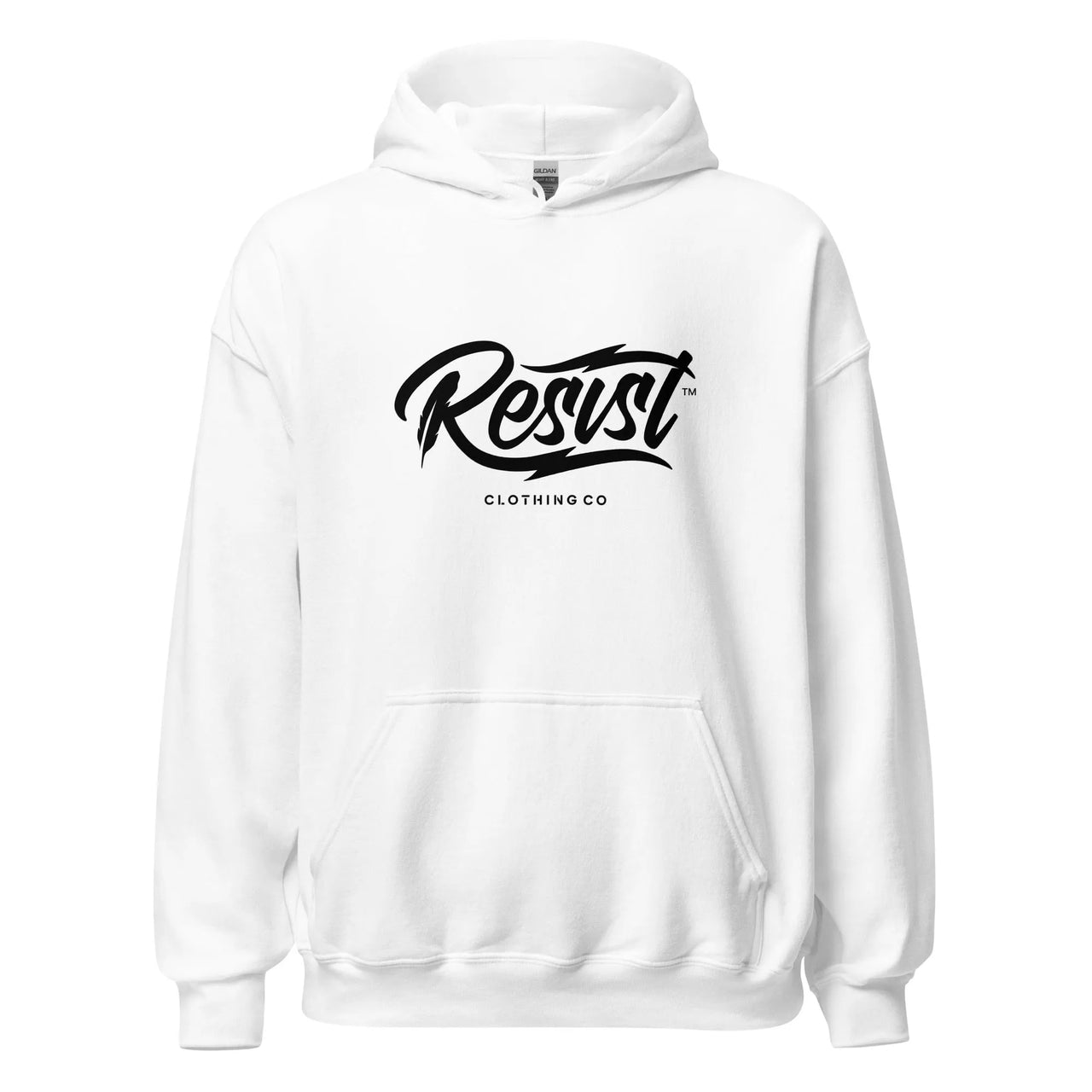 RESIST Logo Print Hoodie