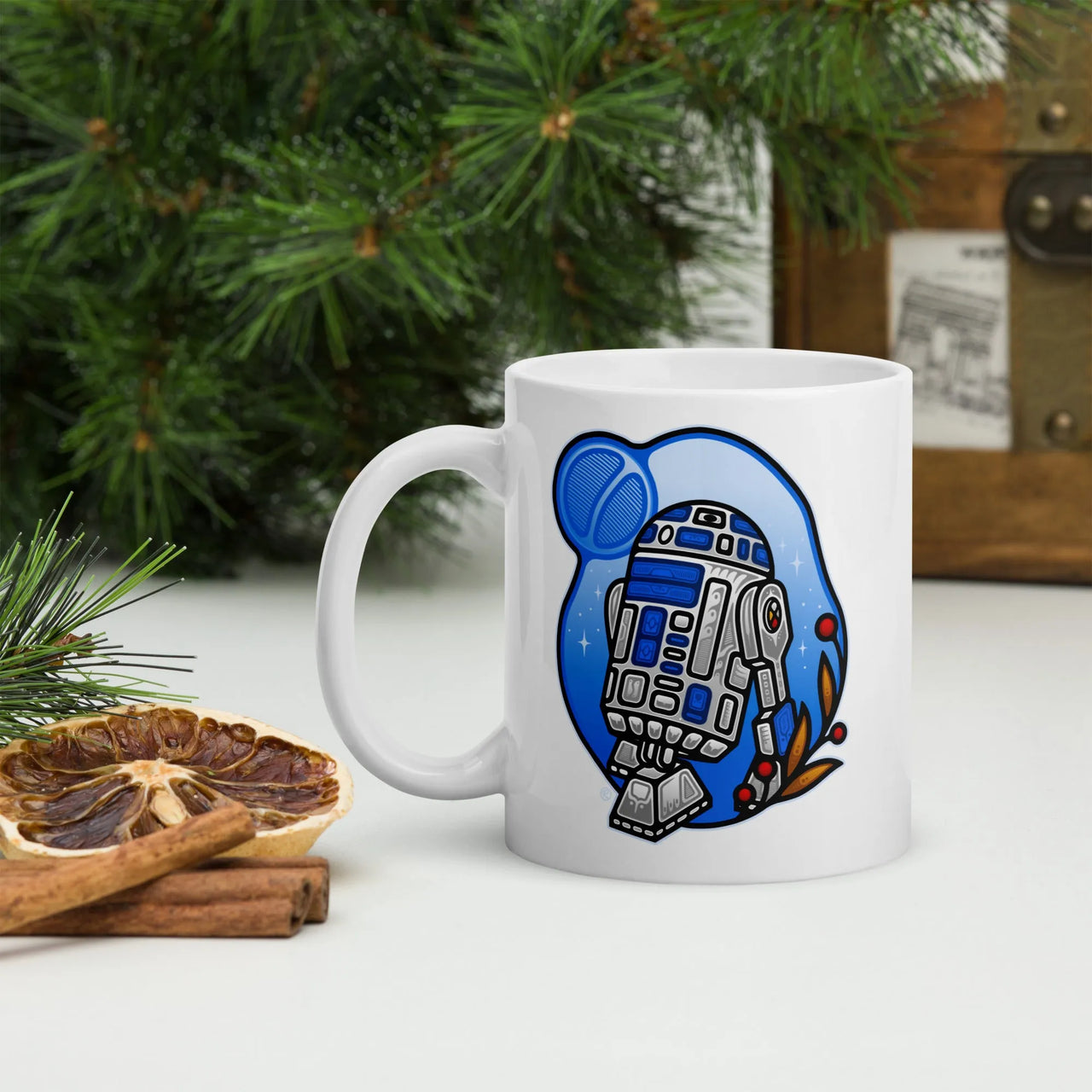 Star Wars Inspired Cosmos R2-D2 Mug (11oz/15oz)