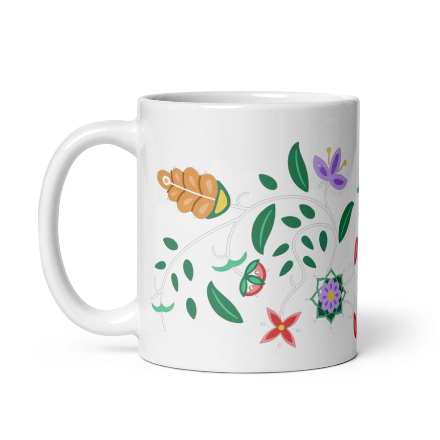 Ojibwe Floral Mug (11oz)