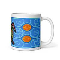 Thumbnail for Mikinaak Ojibwe Woodlands artstyle Mug (11oz/15oz)