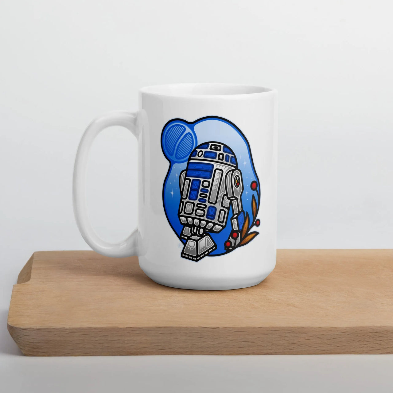 Star Wars Inspired Cosmos R2-D2 Mug (11oz/15oz)