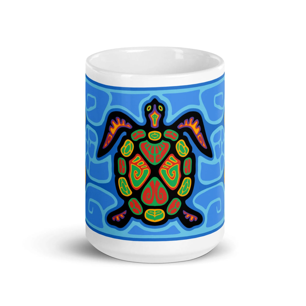 Mikinaak Ojibwe Woodlands artstyle Mug (11oz/15oz)