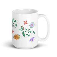 Thumbnail for Ojibwe Floral Mug (11oz/15oz)