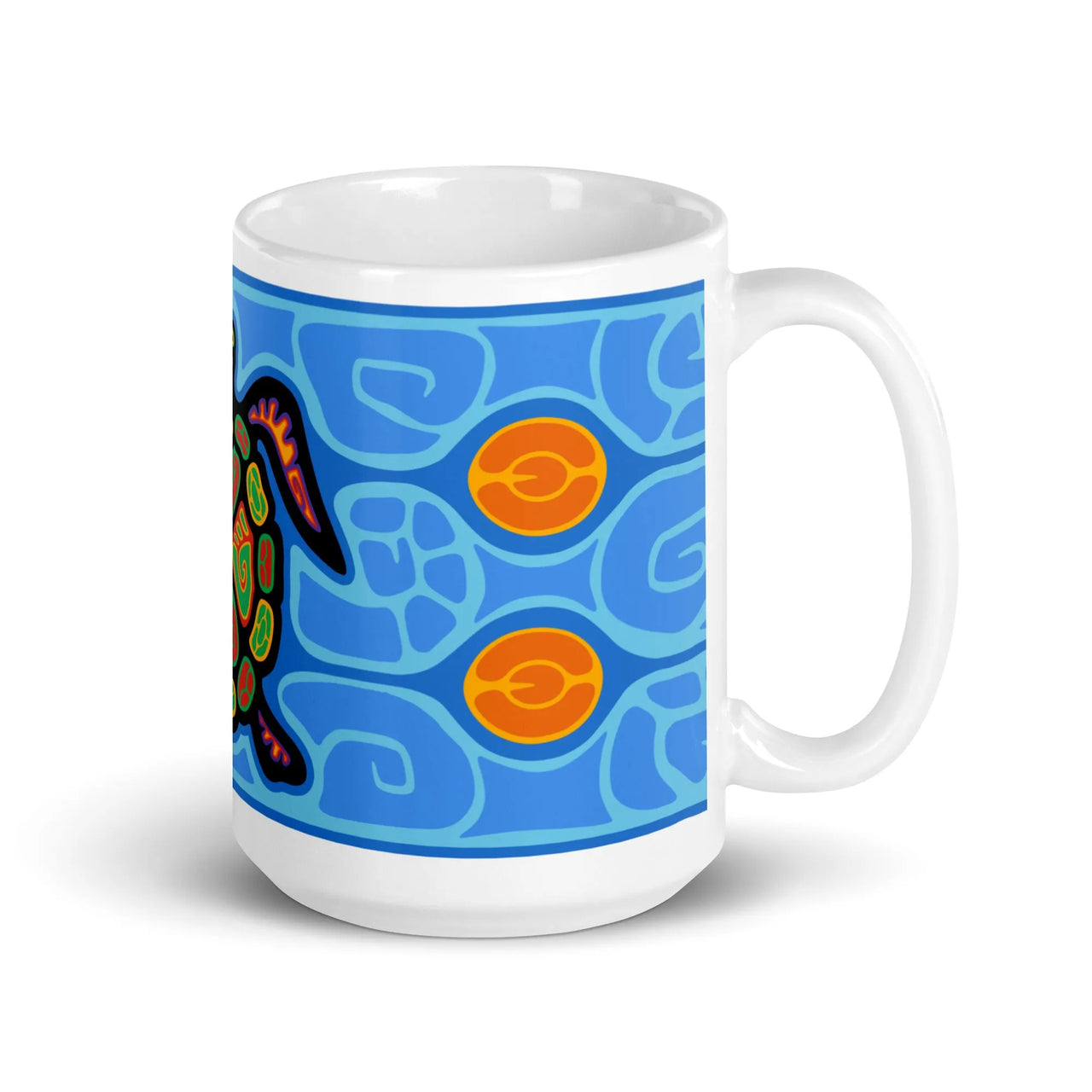 Mikinaak Ojibwe Woodlands artstyle Mug (11oz/15oz)